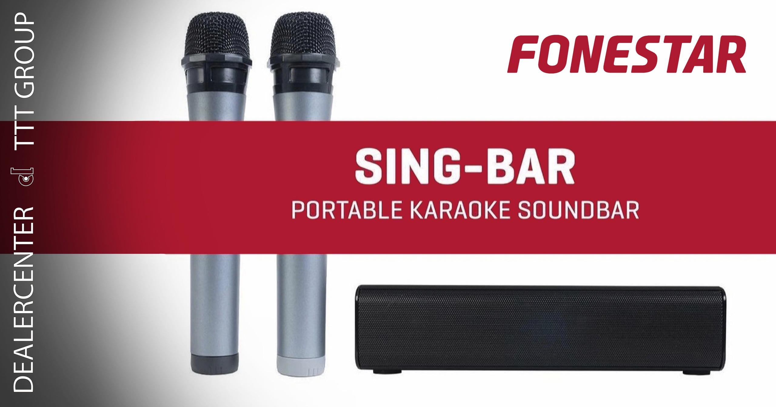 Fonestar sistemas представляет профессиональную портативную систему караоке SING-BAR